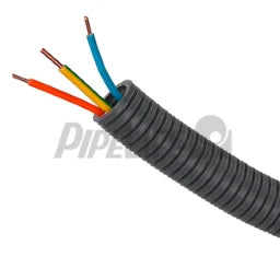 PIPELIFE Biegsames Panzerrohr Ø20mm vorverdrahtet mit Aderleitung YE 3x1,5 GG, BL, OR – 1210021134