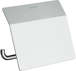 HANSGROHE HG AddStoris Papierrollenhalter mit Deckel chrom – 41753000