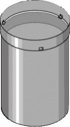 BOSCH ROBERT Vorlaufstrecke bei Verw. von GWR 110 für Gas-Durchlauferhitzer Compact 4 – 7-736-505-992