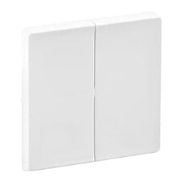 LEGRAND Valena Life Wippe Serien- und Doppelwech selschalter Farbe: Ultraweiß – 755020