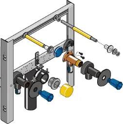 GEBERIT GE Huter WT-Element FlowFit16 Ausfuehrung als Traverse – HU-WT2016-FF16