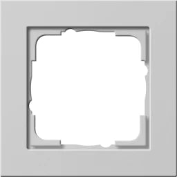 GIRA Abdeckrahmen 1f E2 Grau m – 021137
