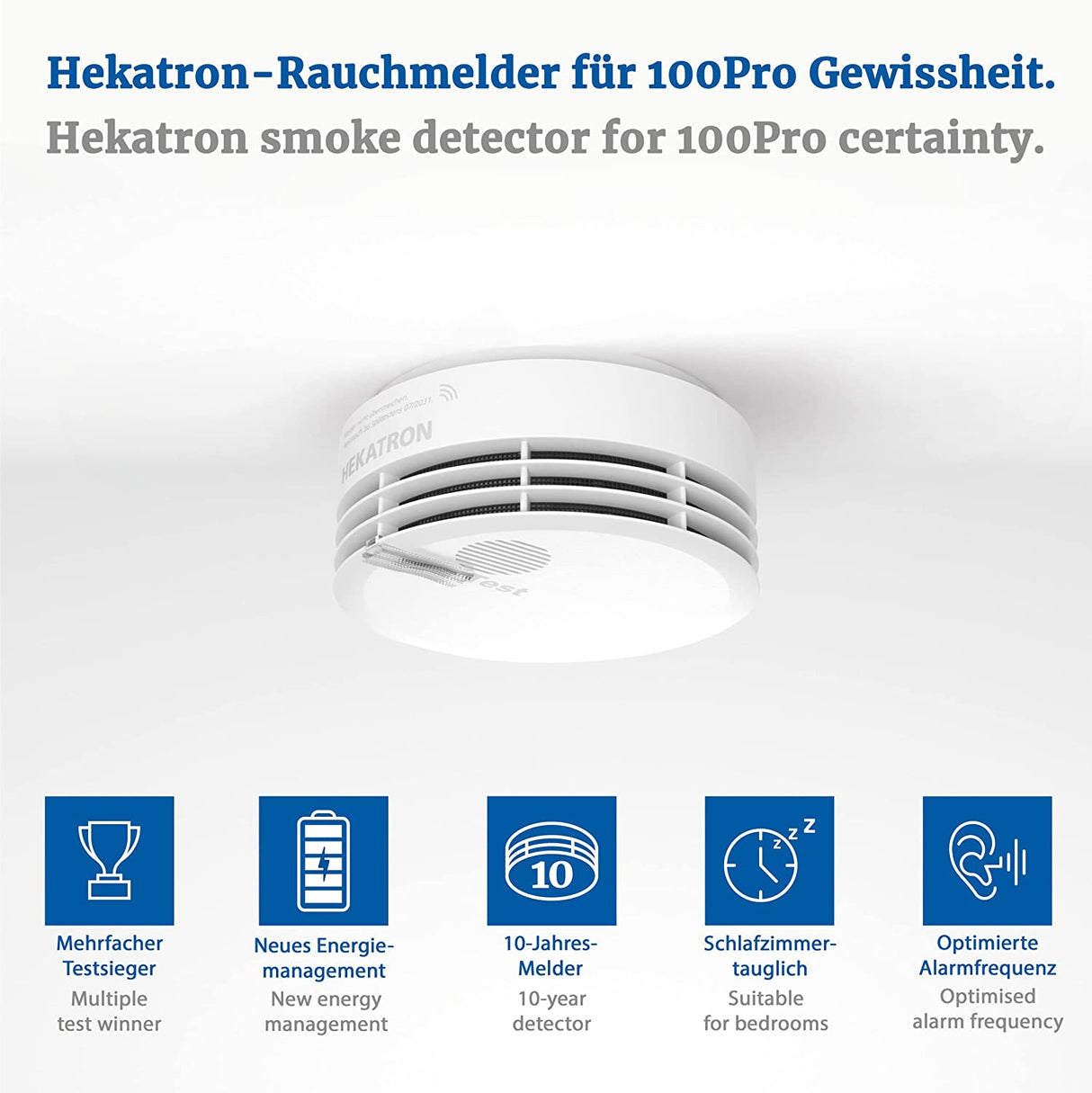 Hekatron Rauchmelder Genius Plus Edition SALE