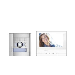 BTICINO Flex'ONE Video-Set mit Türstation SFERA (1 und 2 Ruftasten) + CLASSE300 X13E – 905216