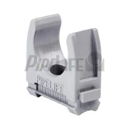 PIPELIFE Klemmschelle für Installationsrohre Ø40mm grau – TKSM40