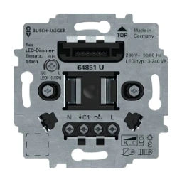 BUSCH-JAEGER LED-Dimmer-Einsatz flex 1-fach 64851 U – 2CKA006500A0012