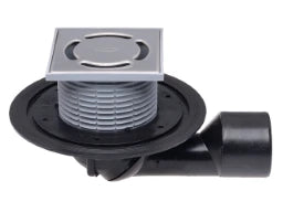 HUTTERER & LECHNER HL80 Balk.- u. Terr.abl. DN50/75 drehb. m. frosts. GK. 123x123mm/115x115mm – HL80