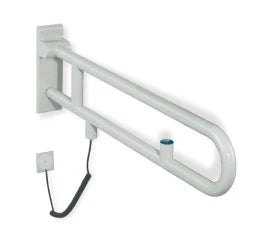 HEWI Hewi SK-Griff Ser 801 E-Ausf. WC-Spülung, L:900mm rubinrot – 801.50.770 33