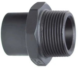 FISCHER GEORG GF Übergangsnippel PE100 d 50x6/4" AG SDR11 – 753910560