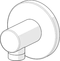 HANSA Hansa Wandanschlussbogen chrom – 5118 0173