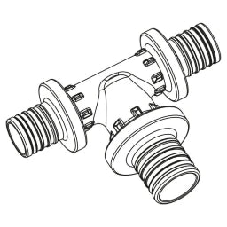REHAU REHAU T-Stück RAUTITAN PX 16 - 20 - 16 – 11601011001