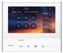 BTICINO AP-Videohausstation CLASSE300 X13E mit S martphone-Anbindung, Farbe: Weiß – 344642