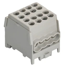 POLLMANN Hauptleitungs Abzweigklemme 1polig 1 Ein 2x25², 1 Aus 6x16mm² – 2080173