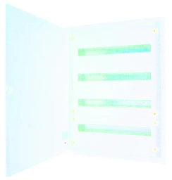 EATON 2-Stufen Flachverteiler UP 4-reihig – 182466