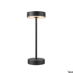 SLV VINOLINA, Tischleuchte, Akku, IP54, 2700 /3000K, TOUCH, schwarz – 1007362
