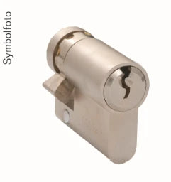 ERA Einbauhalbzylinder H36000 L=40mm, vernickelt, 1Stk Schlüssel – 194522