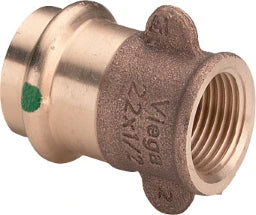 VIEGA Viega Übergangsstück mit SC Sanpress 2212.3 in 15mm x Rp1/2 Siliziumbronze – 287 016