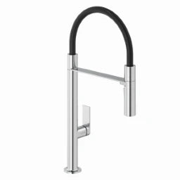 KLUDI KLUDI-QORD Spültisch-Einhandmischer flexibler abnehmb. Auslauf Chrom – 568590575