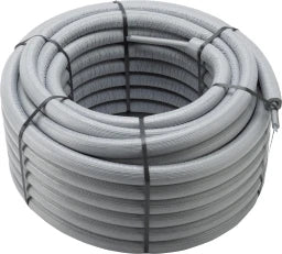 VIEGA Viega Rohr Raxofix 5302.4 mit 13mm Dämmung in 20x2,8mm Kunststoff grau – 717 933