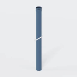 POLOPLAST PO Steckmuffenrohr POLO-KAL XS DN 90/1500 – 102074