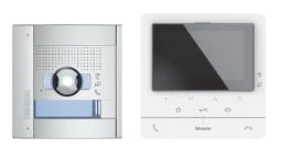 BTICINO Flex'ONE Video-Set mit Türstation SFERA (1 und 2 Ruftasten) + CLASSE100 X16E – 364650
