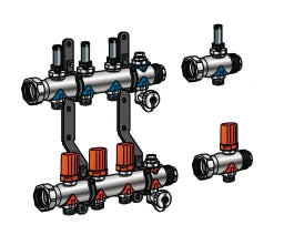 KE KELIT KM590E KELOX FB-Verteiler 8 L: 475mm Einsatzbereich:80 Grad C-6bar – 7908500