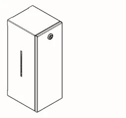 KWC AUSTRIA KWC Rodan Schaumseifenspender 116x326x135mm, für Aufputzmontage, CNS – 2000101222
