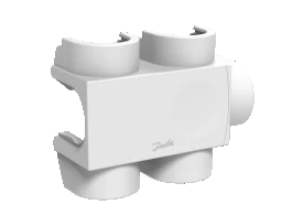 DANFOSS Danfoss Kunststoffabdeckung für VHS-DV DG, Fühler links in RAL 9016, HK 1/2" – 013G7950