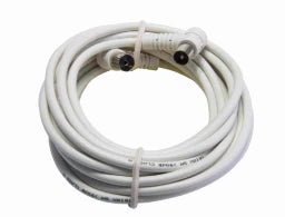 TRIAX TV/RF-Anschlusskabel 3,0 m, IEC-Winkel S tecker-Buchse,hohes Schirmungsmass >85 d – 389326