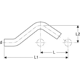 GEBERIT GE Mapress Kupfer Sprungbogen d15mm – 60802