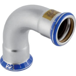 GEBERIT GE Mapress Edelstahl Gas Bogen 90 Gr. d54mm – 34189