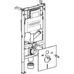 GEBERIT GE Duofix 2025 WC-Element Sigma12 BH112cm, mit Geruchsabsaugeanschl. – 111.367.00.6