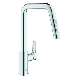 GROHE Grohe EH-SPT-Batterie Eurosmart 30619 hoher Auslauf Dual Spülbrause chrom – 30 619000