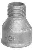 FISCHER GEORG FITTINGS Muffe reduziert Fig. 246 2"x5/4" verzinkt – 770246230