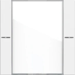 GIRA Wippenset 1f BSF Tastsens.4 System 55 Kl ar/Reinweiß m – 577127