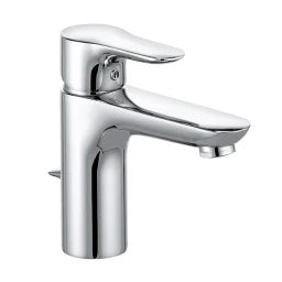 KLUDI Kludi Objekta WT-Einhebelmischer XL mit Ablaufgarnitur, chrom – 322600575