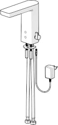 HANSA Hansa Stela WT-Batterie Bluetooth chrom – 5712 2279