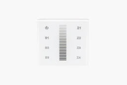 SMARTLED SL-2300DIM Wandcontroller DALI 4-Zonen Steuerung, Adressen 0-63, weiß – SL-2300DIM