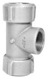 FISCHER GEORG FITTINGS Primofit T-Stück mit IG 1/2" verzinkt – 775312051