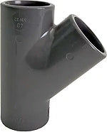 FISCHER GEORG GF T-Stück 45° egal PVC-U d 32 – 721250108