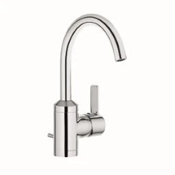KLUDI Kludi Zenta WT-Einhandmischer DN15 Cache- Luftsprudler M 16,5x1, chrom – 382550575