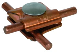 DEHN MV-Klemme Cu f. Rd 8mm m. Flachrundschraube – 390067