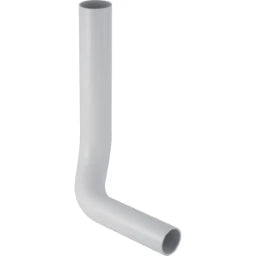 GEBERIT GE Spuelbogen links gekroepft 90 Gr. DL4 weiss – 118.121.11.1