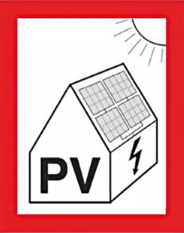 CIMCO Brandschutzzeichen PV-Anlage – 182799