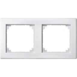 MERTEN M-SMART-Rahmen, 2fach, polarweiß – 484219