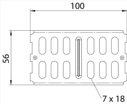 OBO Längsverbinder für Kabelrinne 60x100 Sta hl bandverzinkt – 6067093