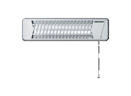 STIEBEL ELTRON Stiebel Eltron Infrarot-Quarzstrahler IW 120, 1200 W, 535x85x145mm, Silber – 229339