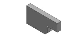 MEFA MEFA Führungsklaue zum Anschweißen (20) Kenngröße für RODA: 20 – 9999998345/BLK
