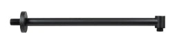 REGENWERK Regenwerk Passion Wandarm 400 mm, Rund, Messingrosette, schwarz – BPPAARRWA400RS