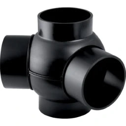 GEBERIT GE PE Doppel-Kugelabzweiger 88,5/135 Gr. d 110/110mm 367385 – 367.385.16.1